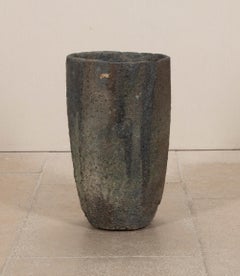 20th Century French Graphite-Clay Foundry Crucible