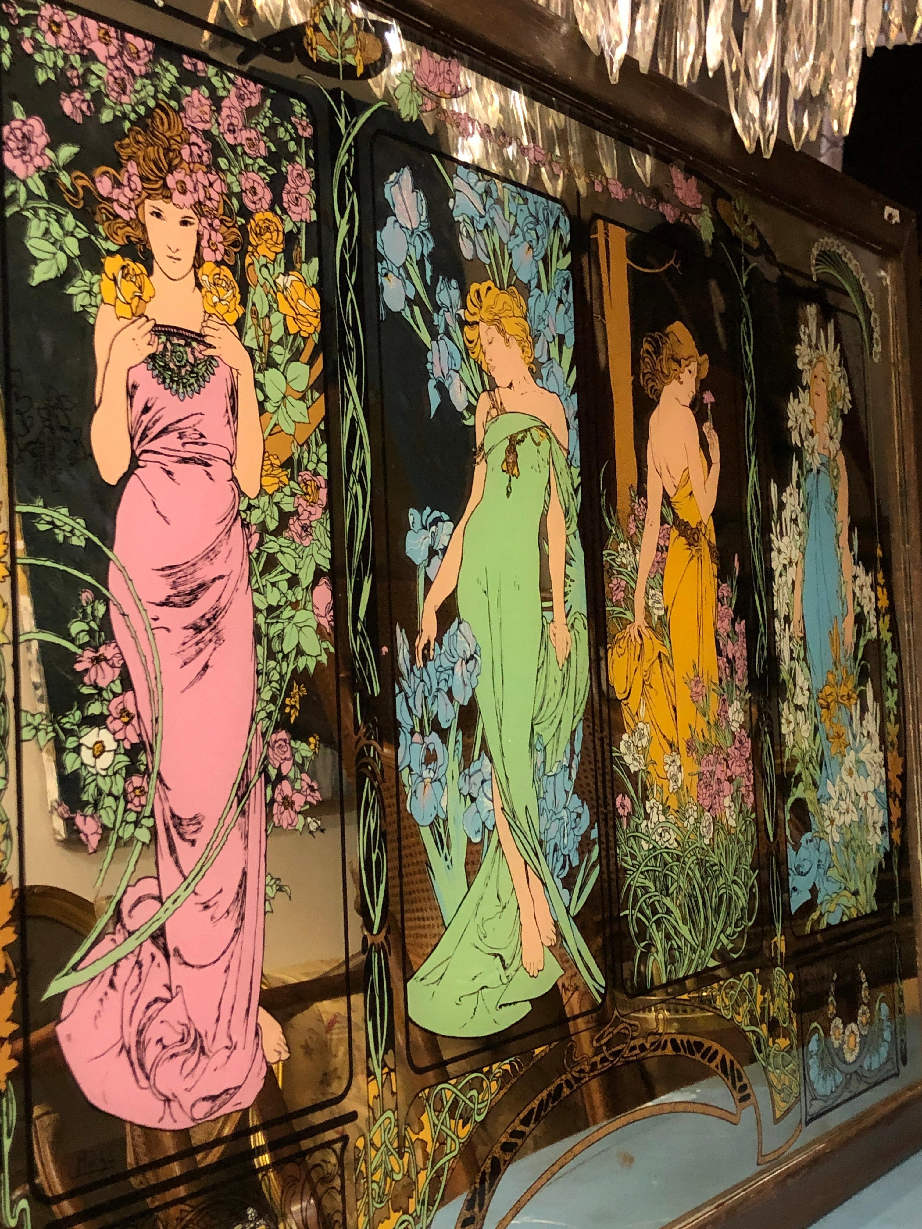 mucha four seasons mirrors