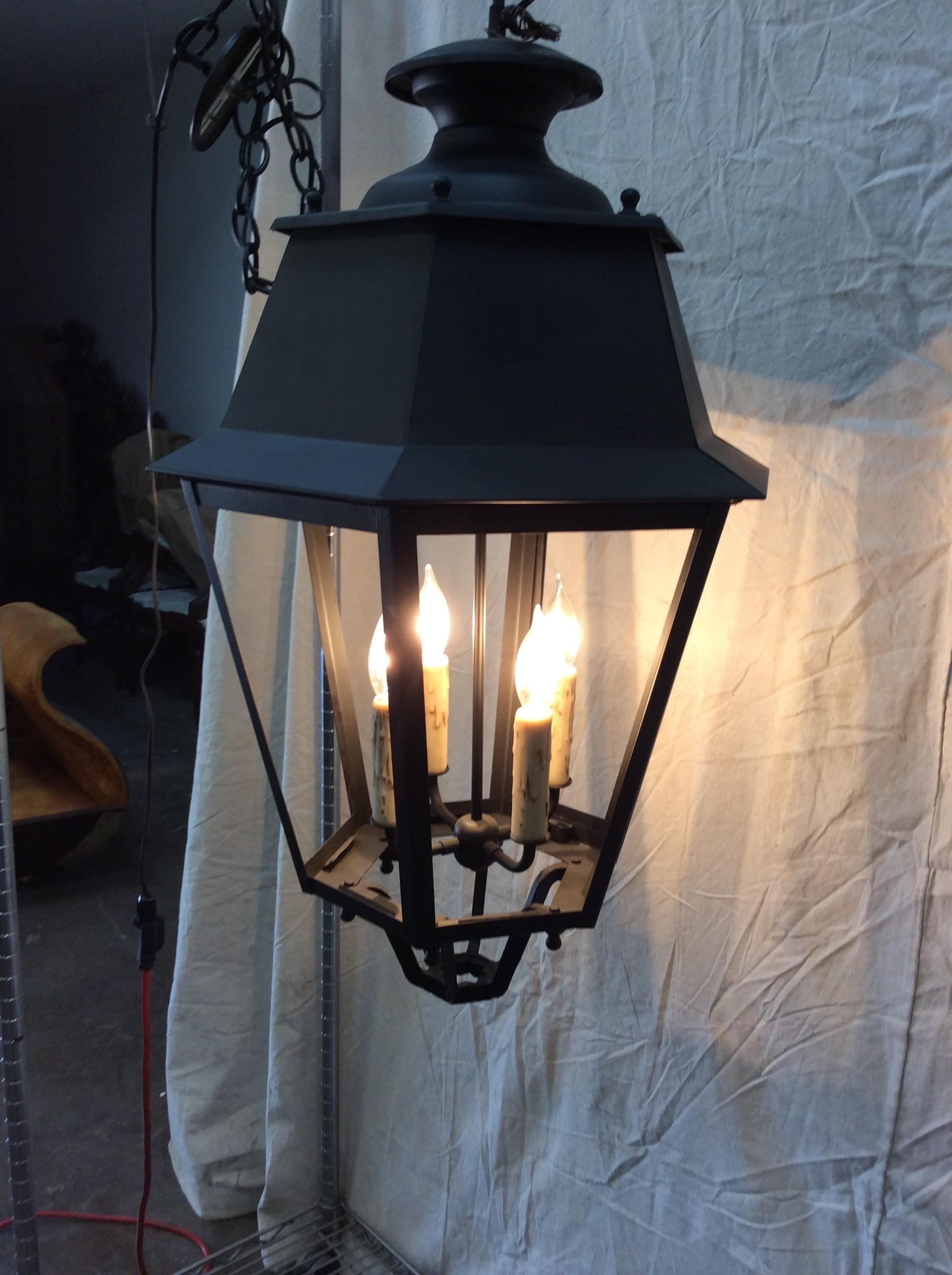 20th Century French Hanging Lantern For Sale 7