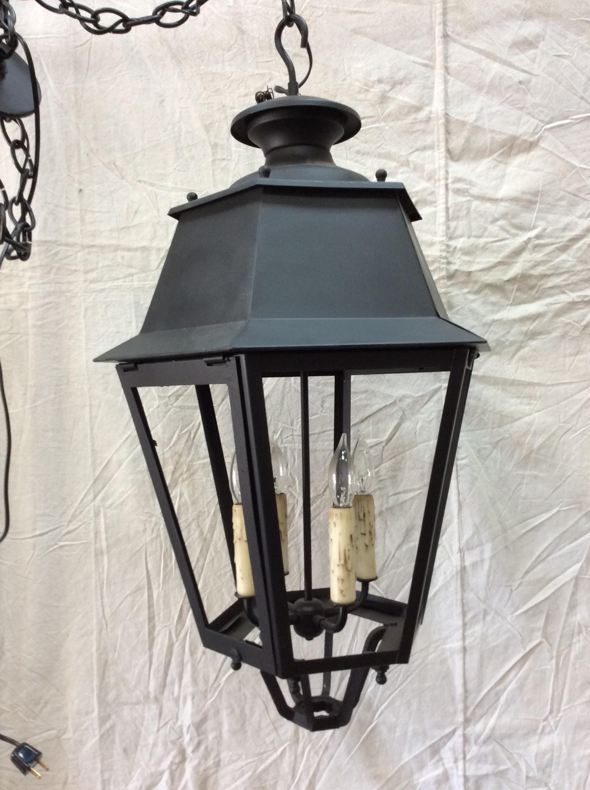 20th Century French Hanging Lantern For Sale 8