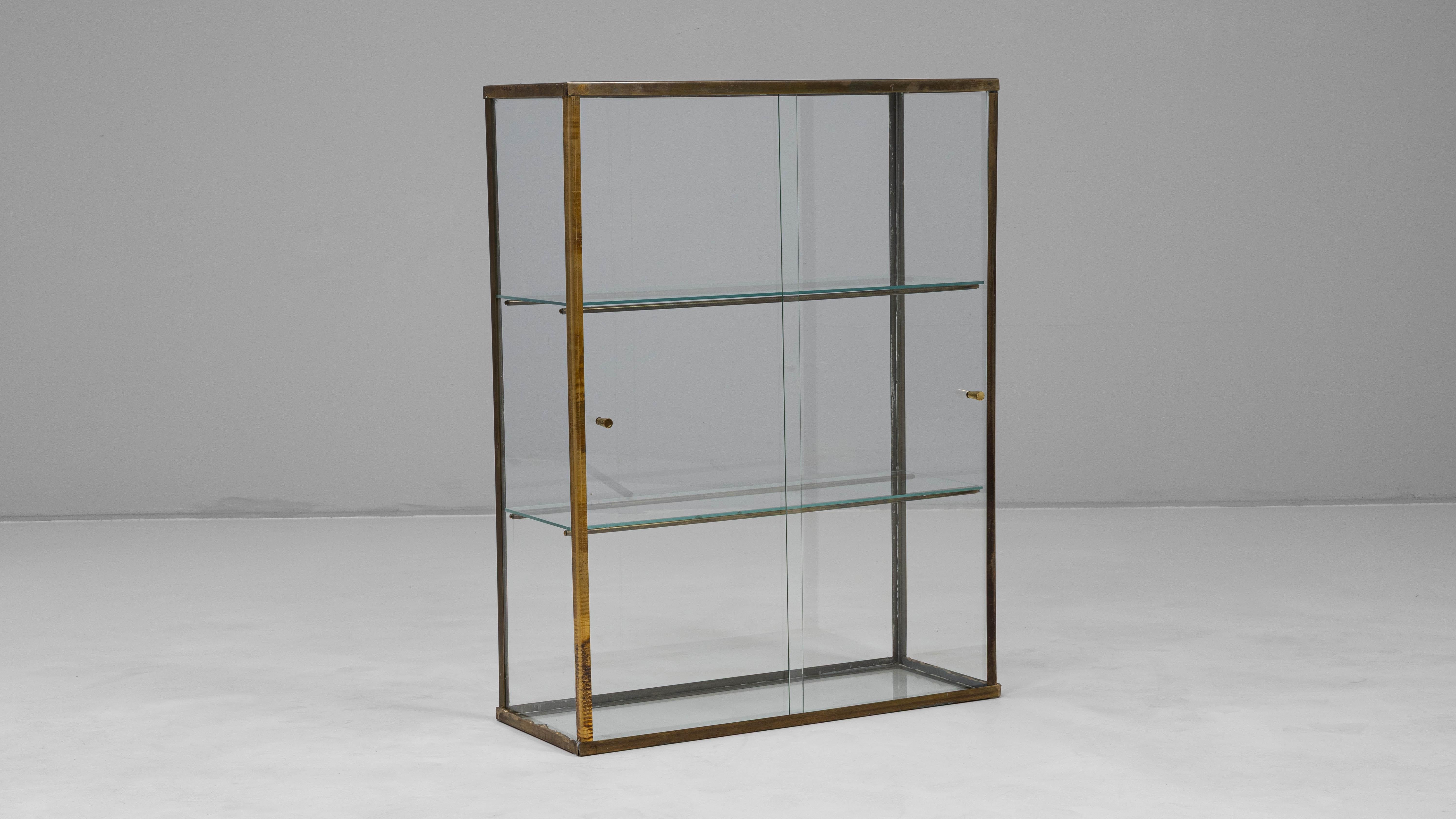 Vetrina industriale francese in metallo del XX secolo in vendita 5