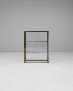 20th Century French Industrial Metal Display Case