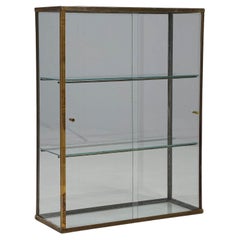 20th Century French Industrial Metal Display Case