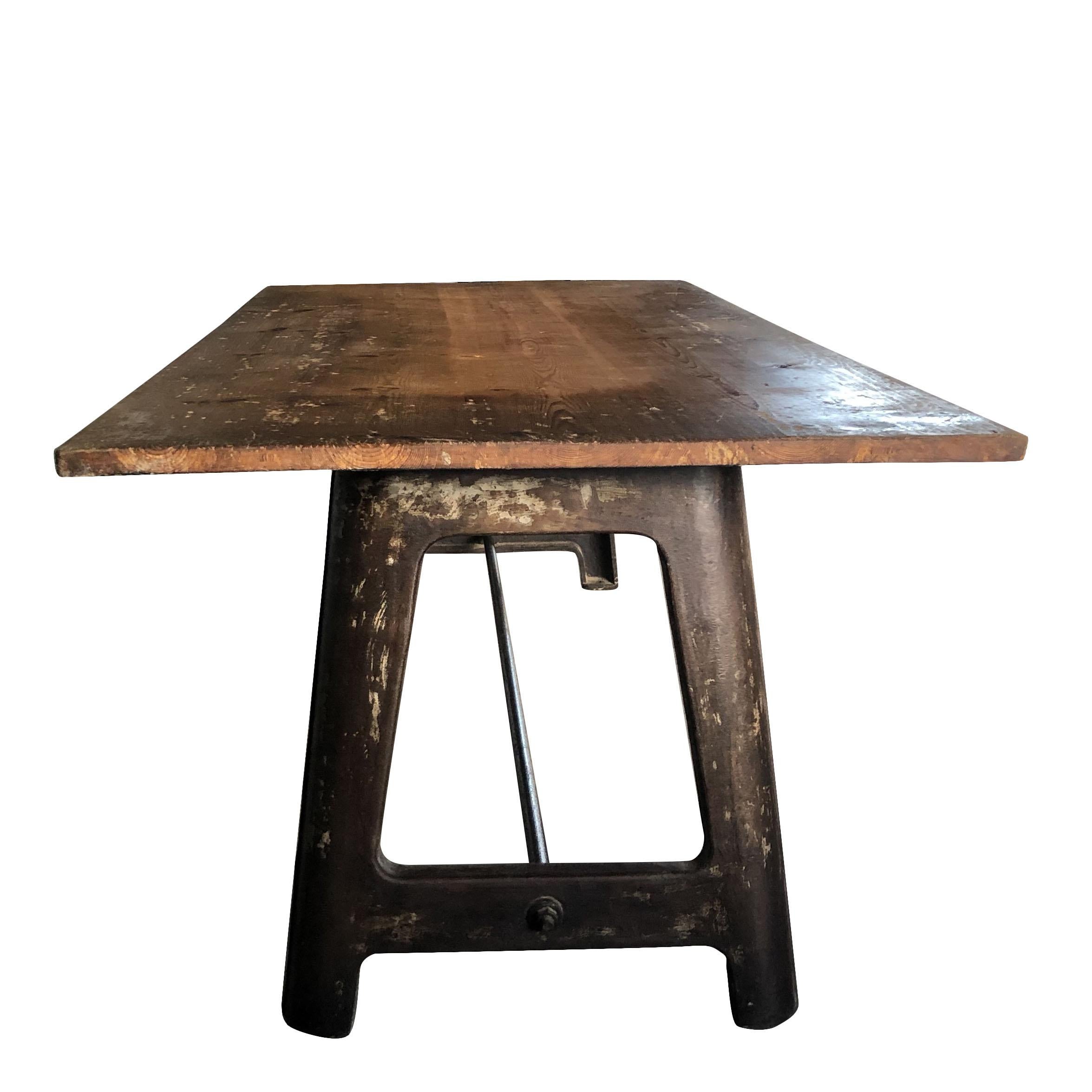 20th Century French Industrial Table 2