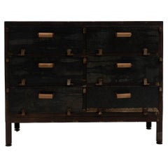 20th Century French Iron Chest Of Drawers