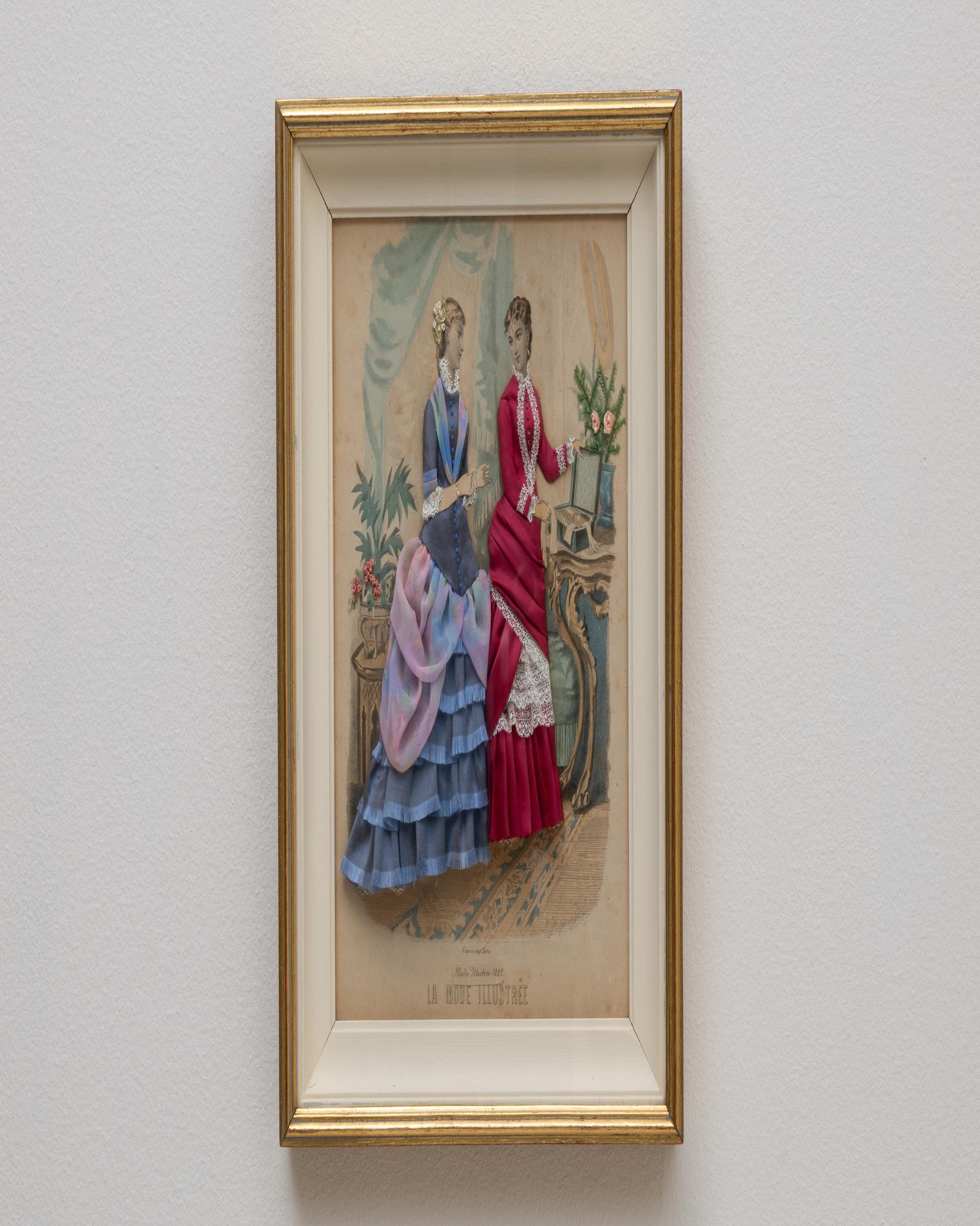 20. Jahrhundert Französisch La Mode Illustrée Kunstwerk im Angebot 1