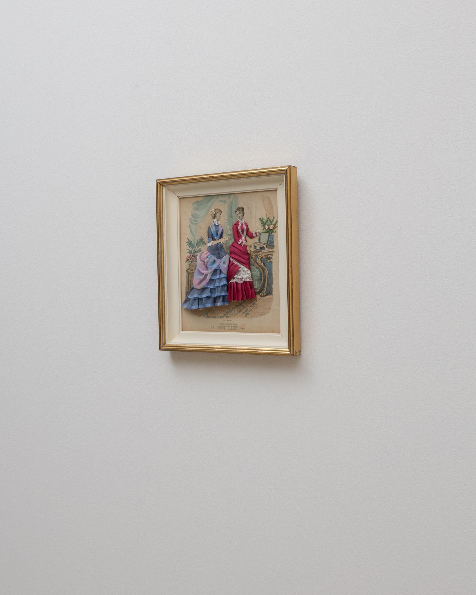 20. Jahrhundert Französisch La Mode Illustrée Kunstwerk im Angebot 2