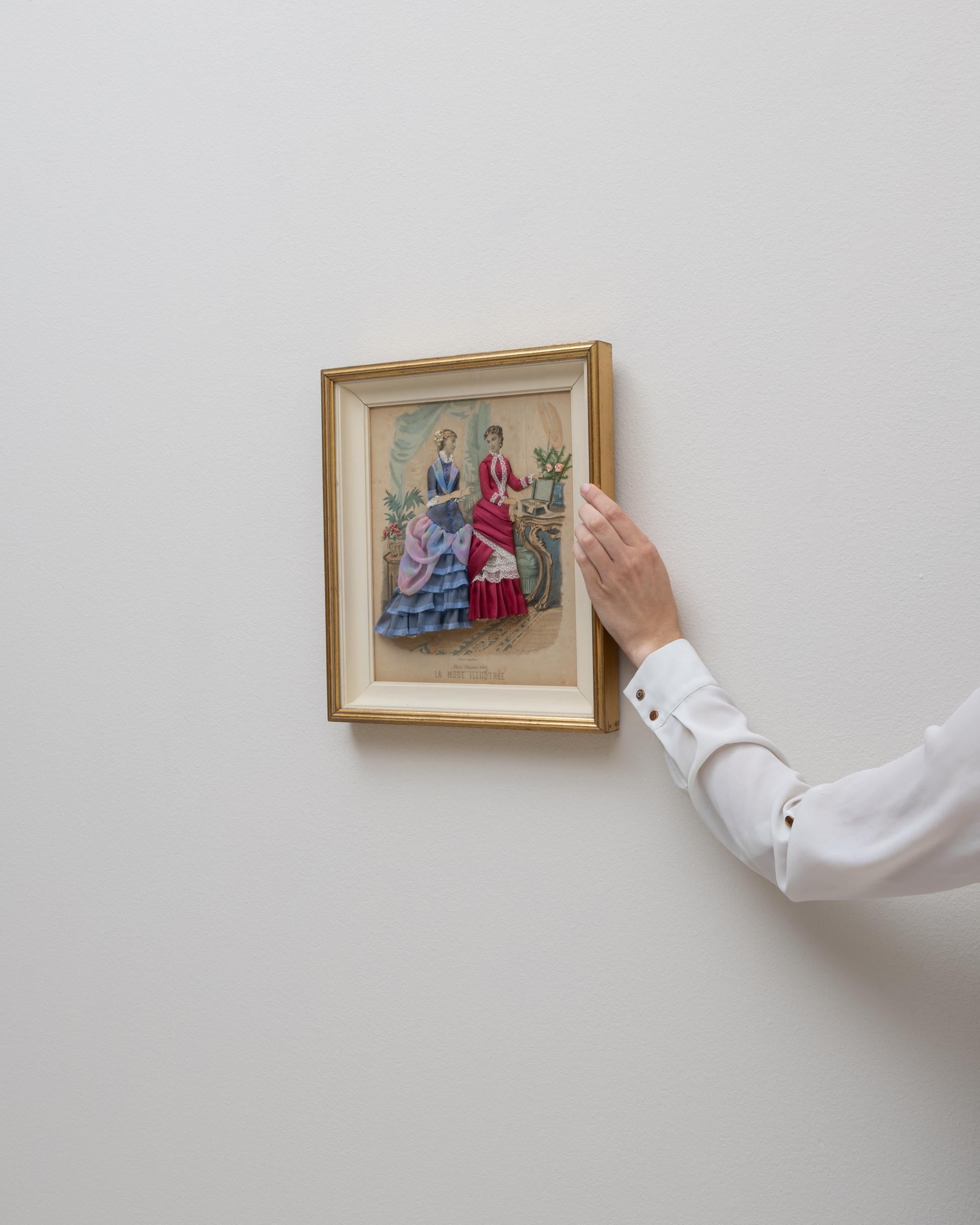 20. Jahrhundert Französisch La Mode Illustrée Kunstwerk im Angebot 3