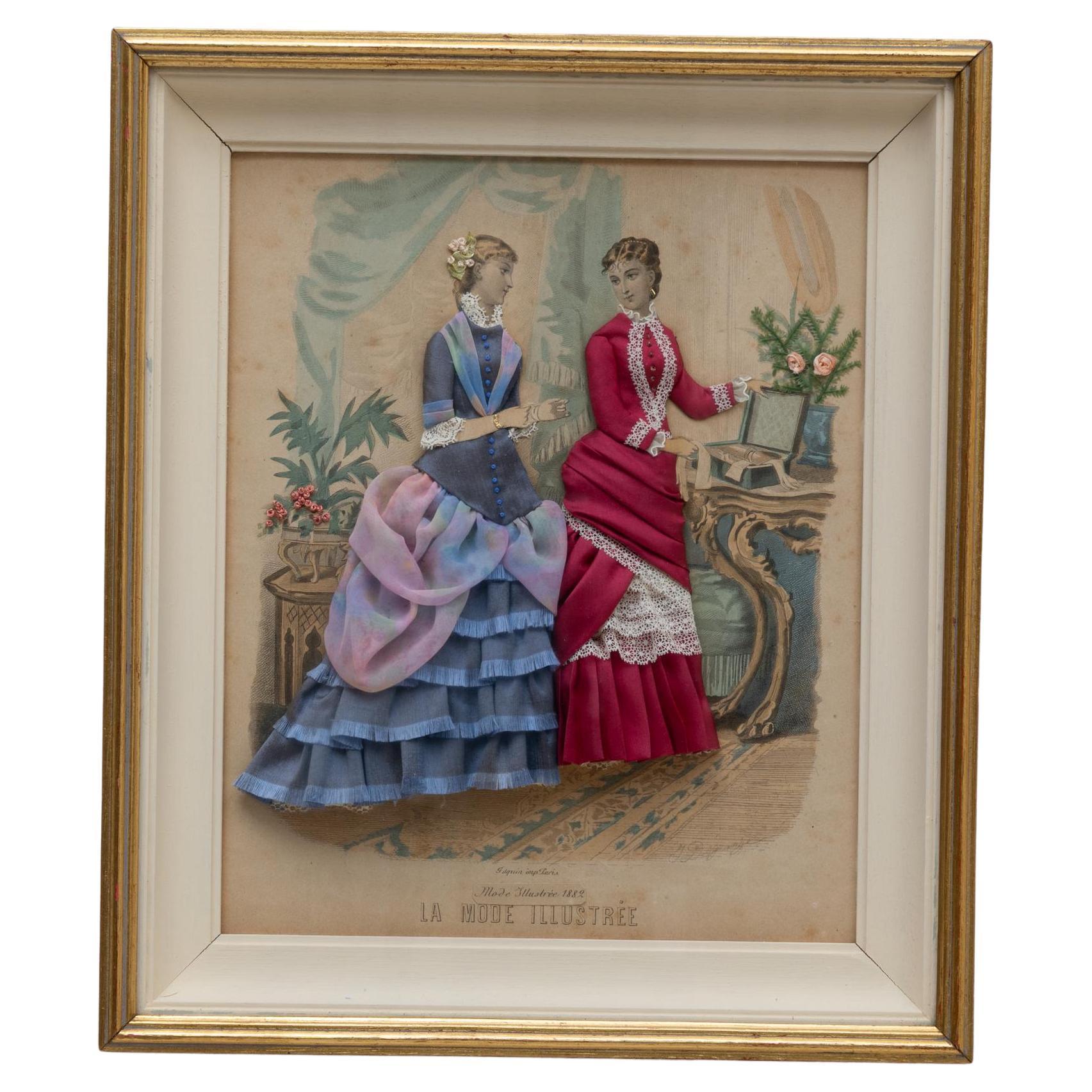 20th Century French La Mode Illustrée Artwork