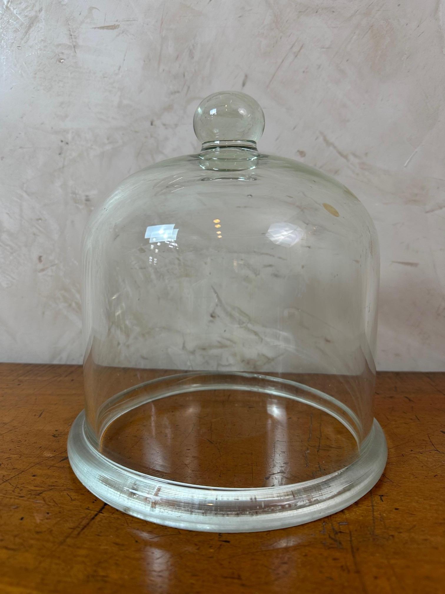 Bell française du 20e siècle en verre soufflé, années 1940 en vente 4