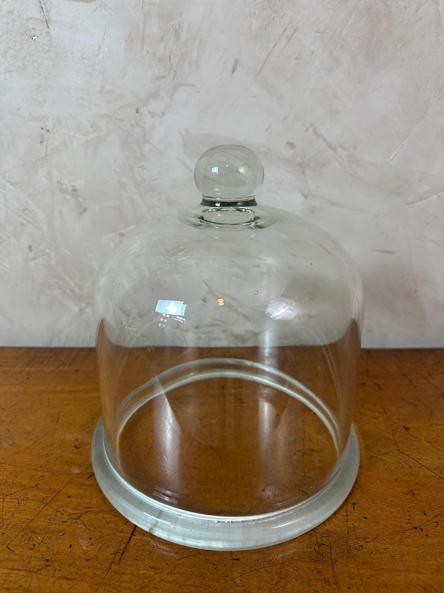 Bell française du 20e siècle en verre soufflé, années 1940 en vente 5