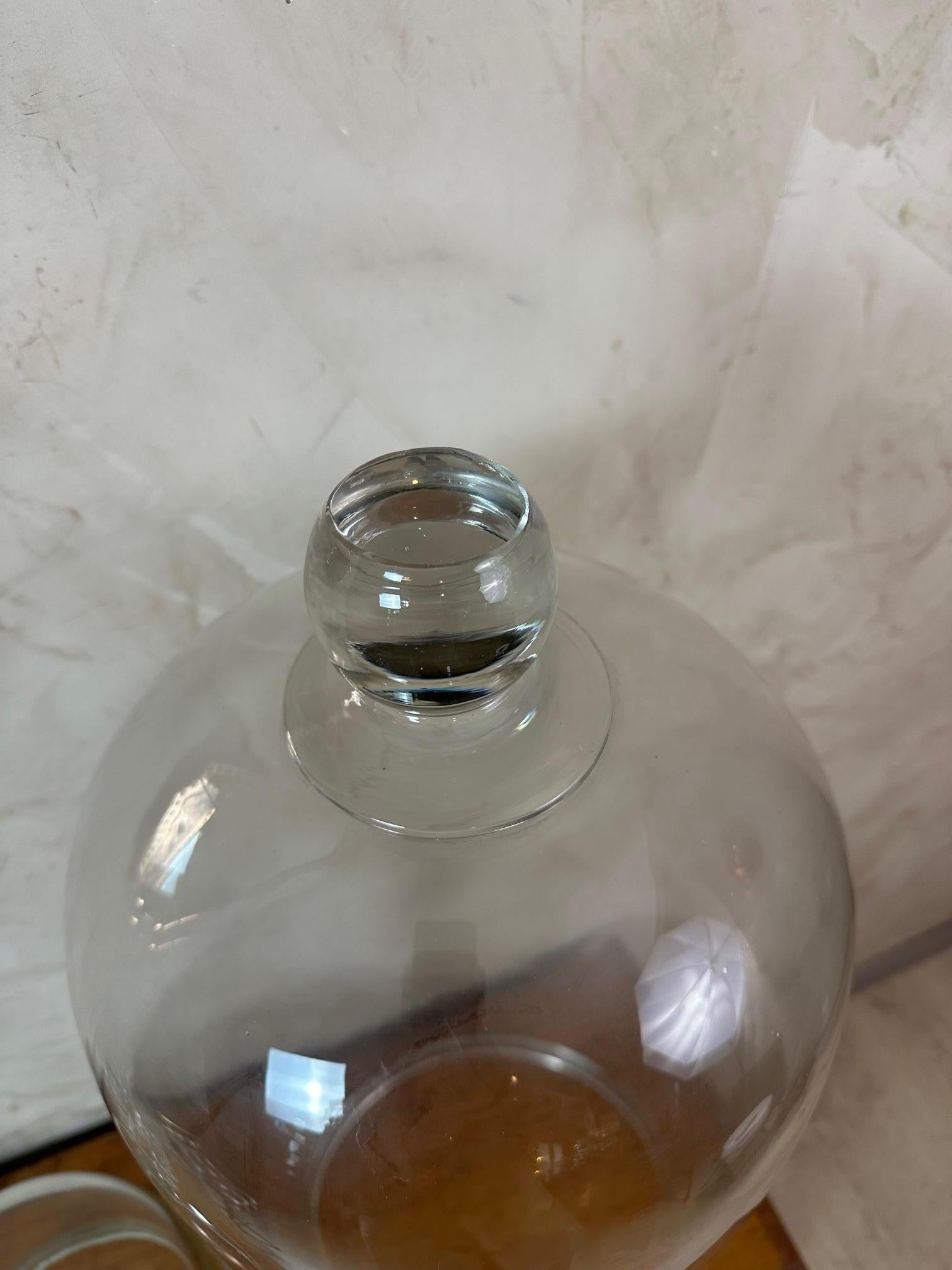 Milieu du XXe siècle Bell française du 20e siècle en verre soufflé, années 1940 en vente