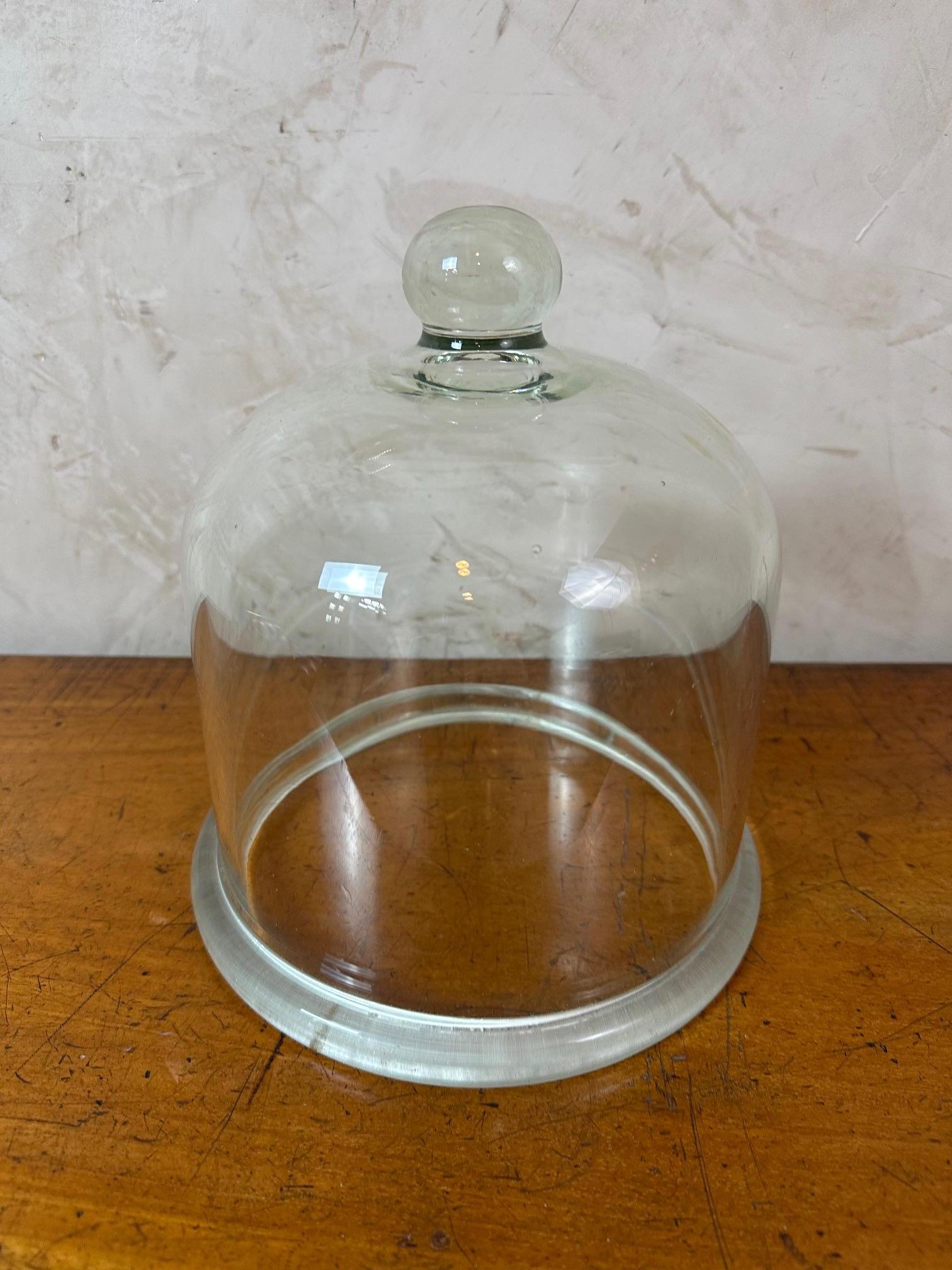 Bell française du 20e siècle en verre soufflé, années 1940 en vente 3