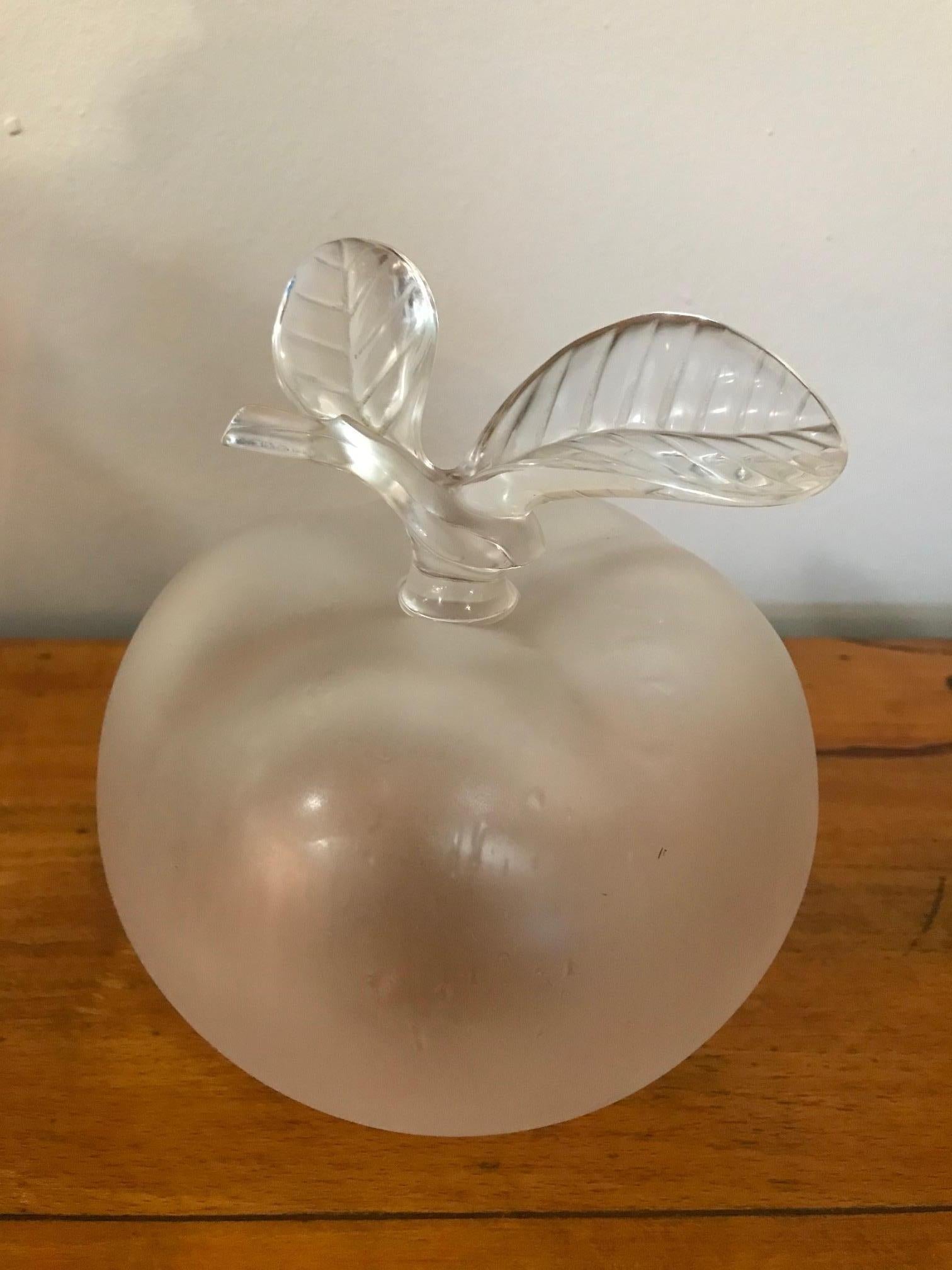 apple shaped perfume bottle
