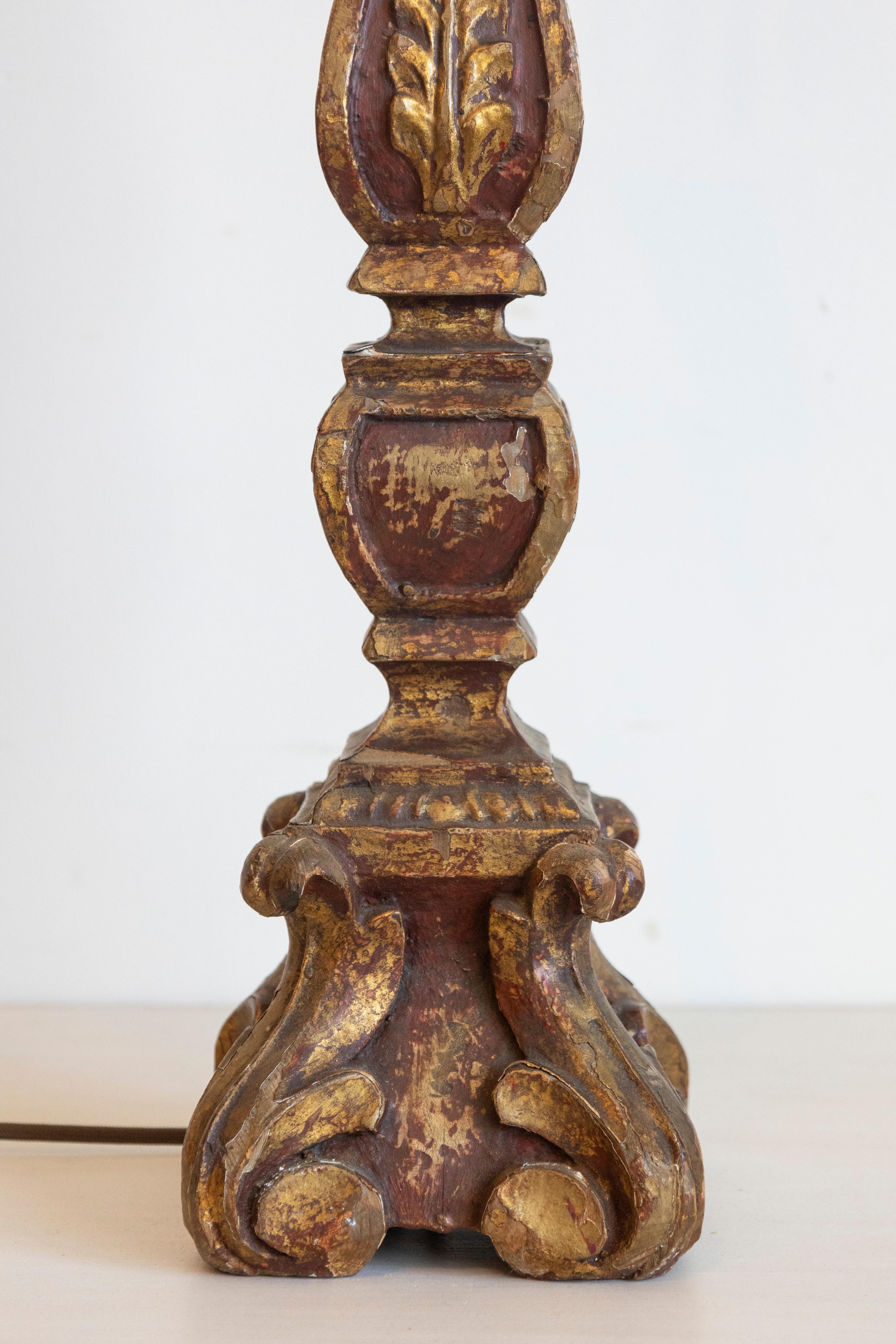 Lámpara francesa del siglo XX Madera en venta