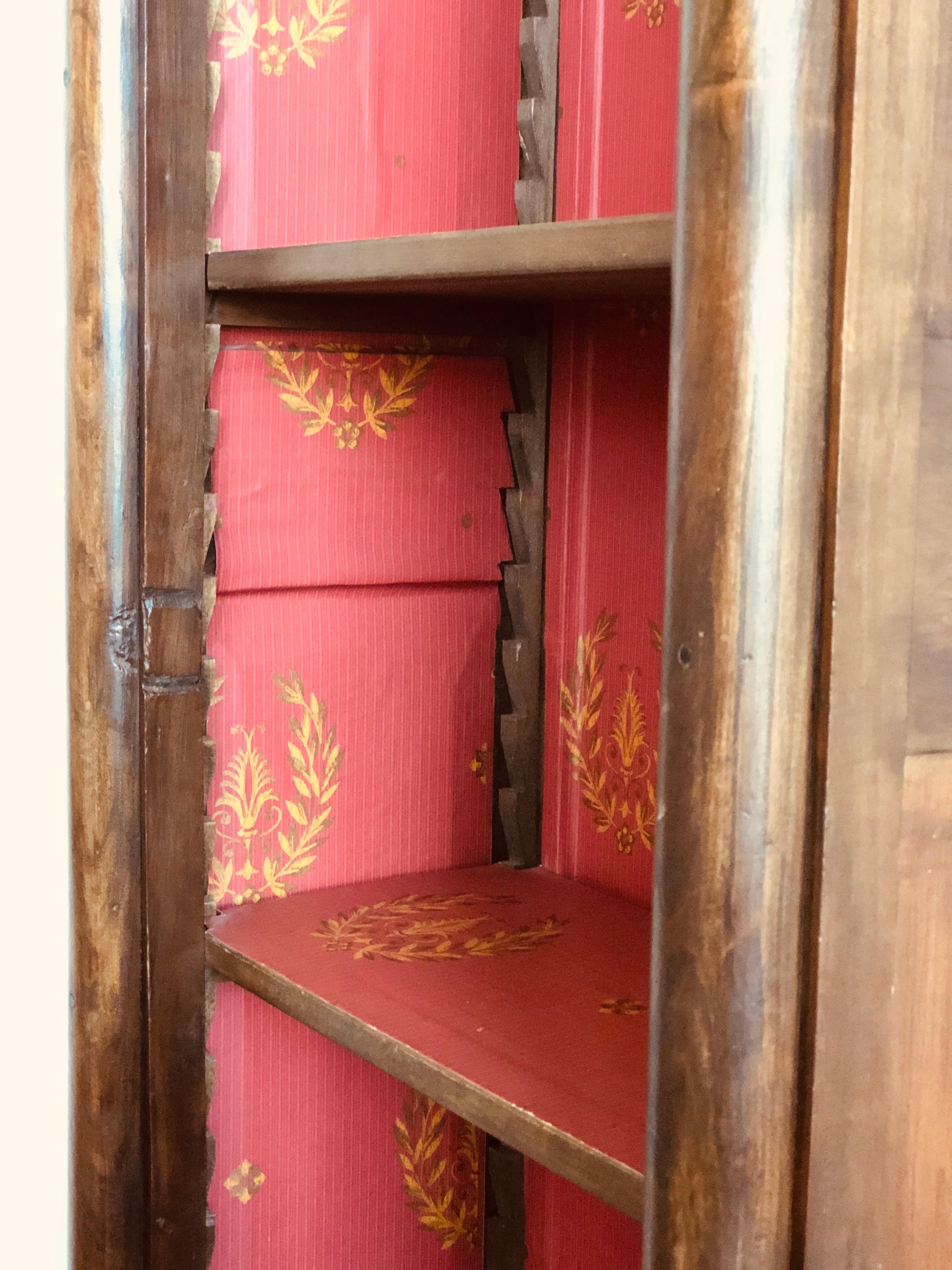 20th Century French Large Mahogany Bookcase in Empire Style In Good Condition In Sofia, BG