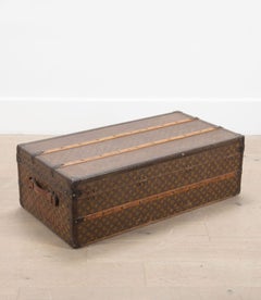 20th Century French Louis Vuitton Trunk in Monogrammed Canvas