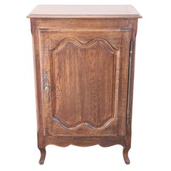 20th Century French Louis XIV Style Oakwood Small Sideboard, Buffet or Credenza