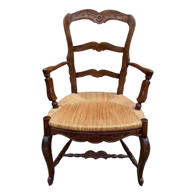 Louis Philippe Accent Chair, 19th Century French Design, Elegant Lines ...