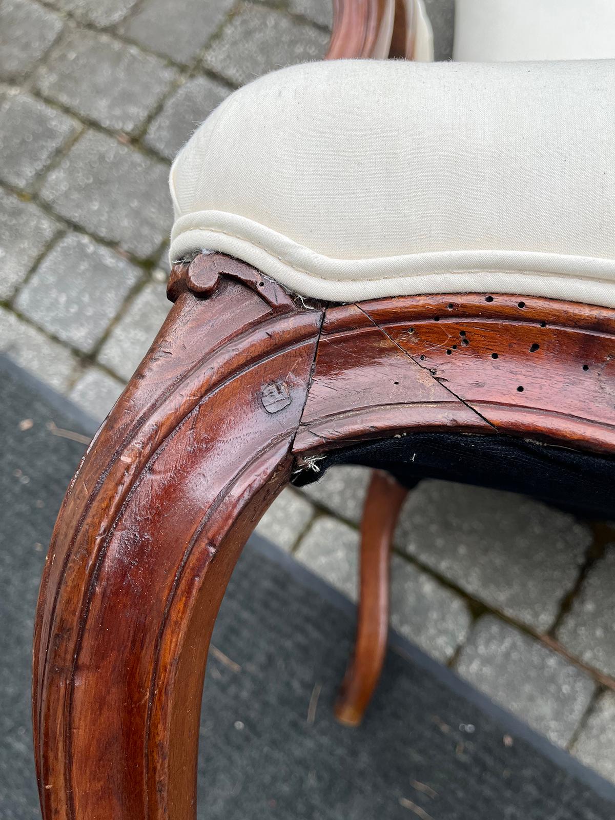 20th Century  French Louis XV Style Armchair  For Sale 11