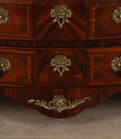 20th Century French Louis XV Style Bombe Commode