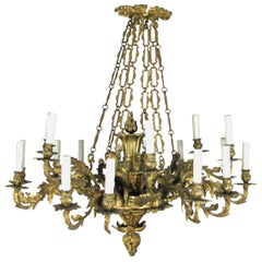 20th Century French Louis XV Style Chandelier