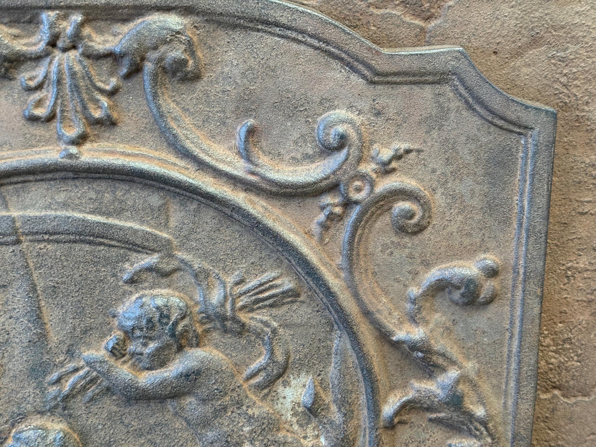 Piantana per caminetto francese del XX secolo in stile Luigi XV in vendita 2