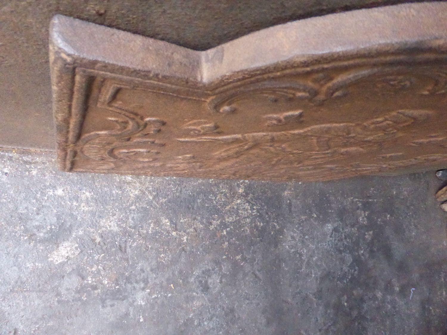 20th Century French Louis XV Style Fireback / Backsplash For Sale 2