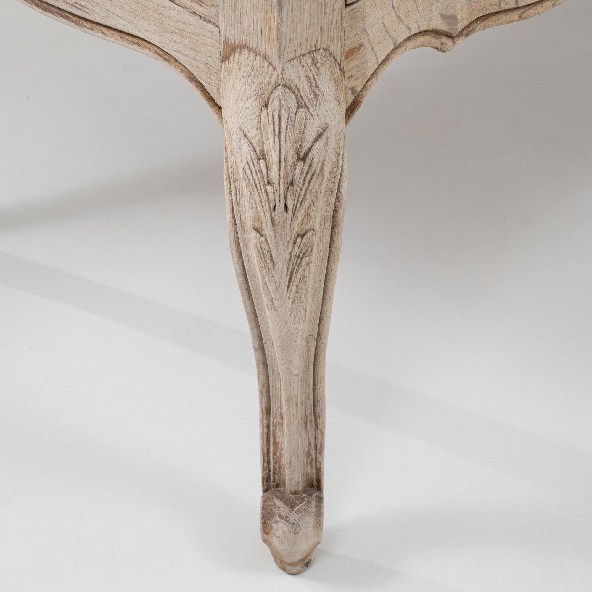 Cassettiera francese del XX secolo in stile Luigi XV di Oak in vendita 7