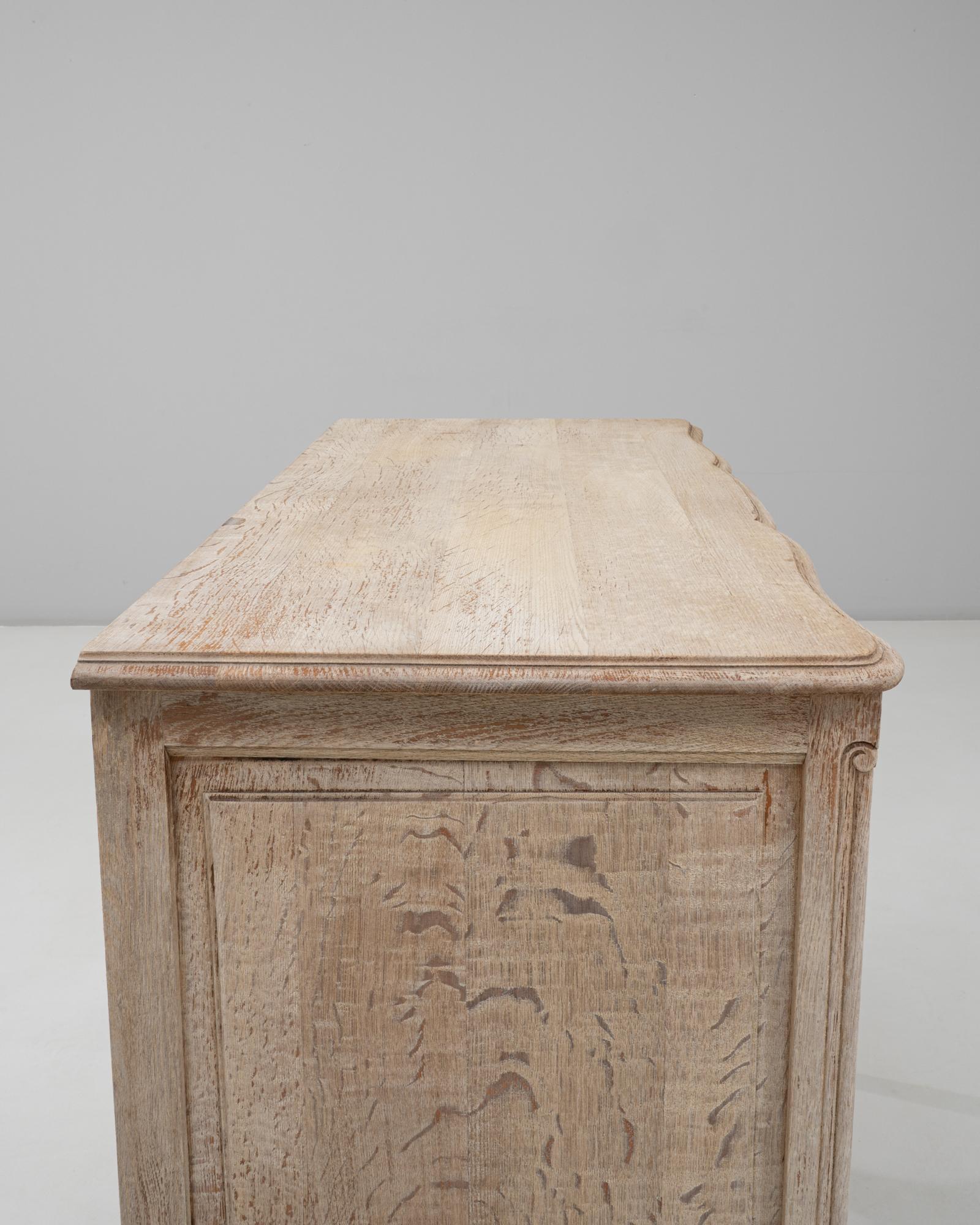 Cassettiera francese del XX secolo in stile Luigi XV di Oak in vendita 8