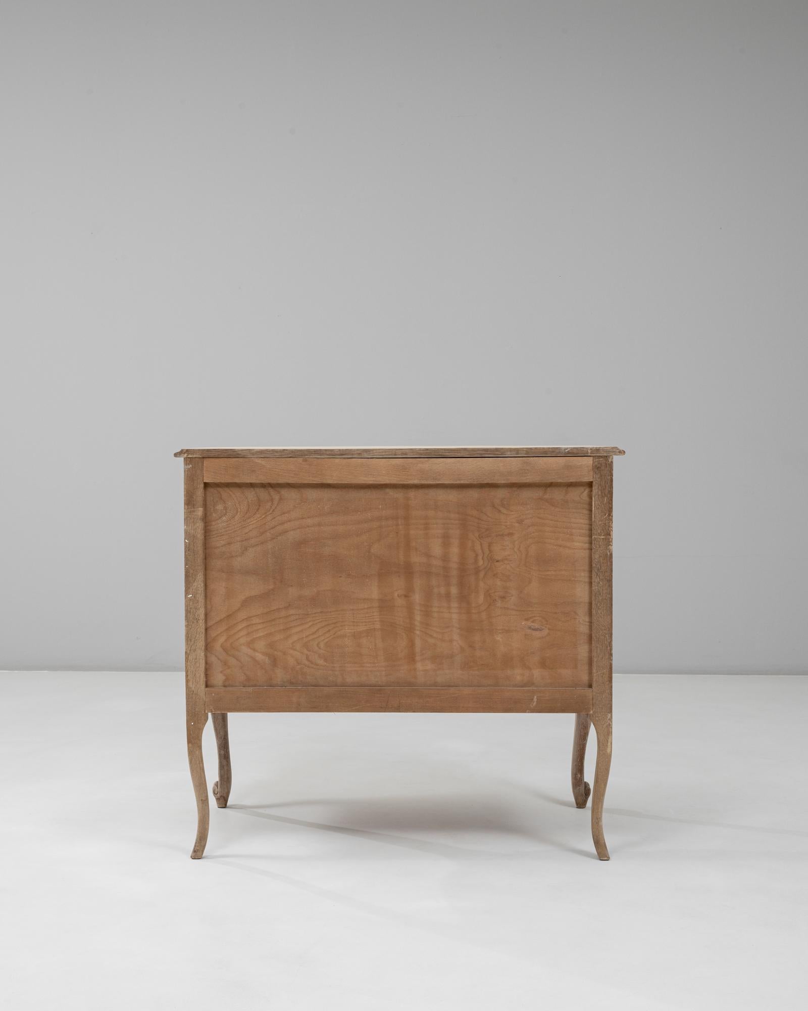Cassettiera francese del XX secolo in stile Luigi XV di Oak in vendita 10