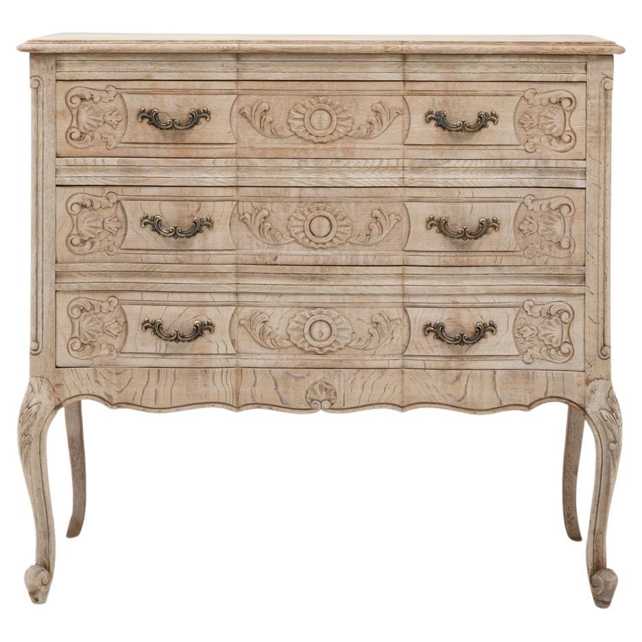 Cassettiera francese del XX secolo in stile Luigi XV di Oak