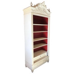 20th Century French Louis XV Style Painted Armoire, 1920s