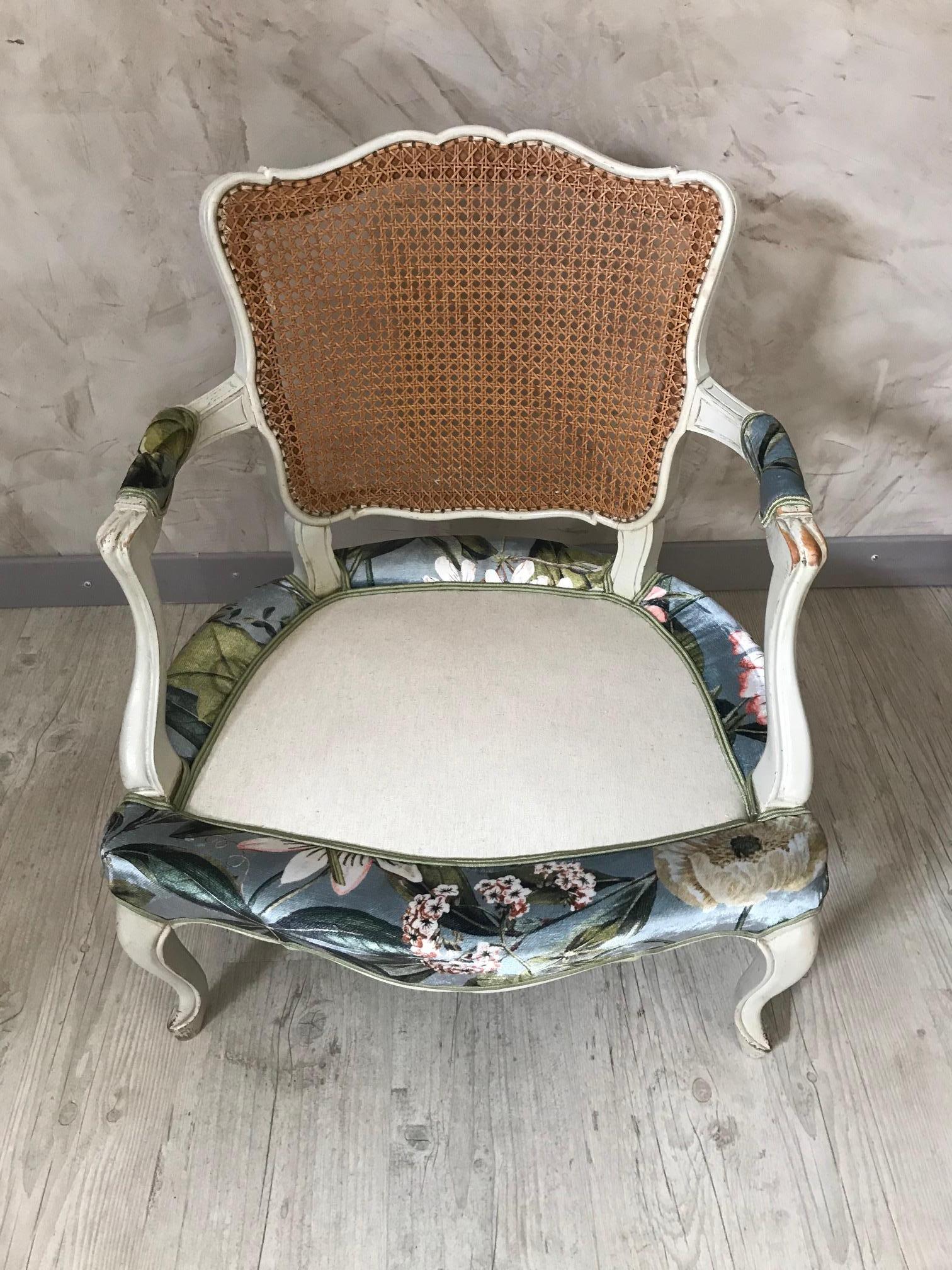20th Century French Louis XV Style Upholstered Armchair 8