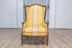 20th Century French Louis XVI Style Bergere