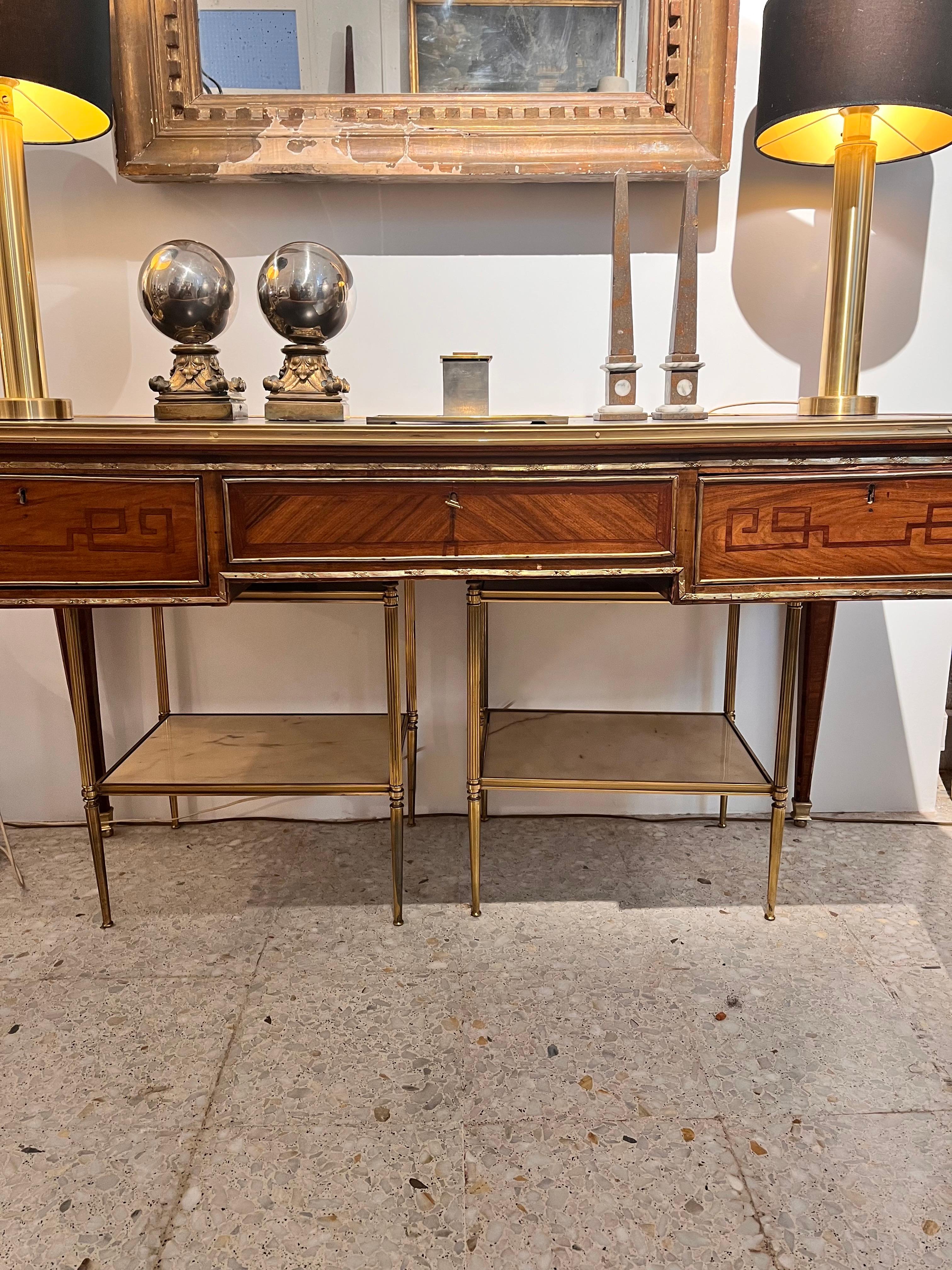 Escritorio Francés Estilo Luis XVI Siglo XX  Mesa en venta 5