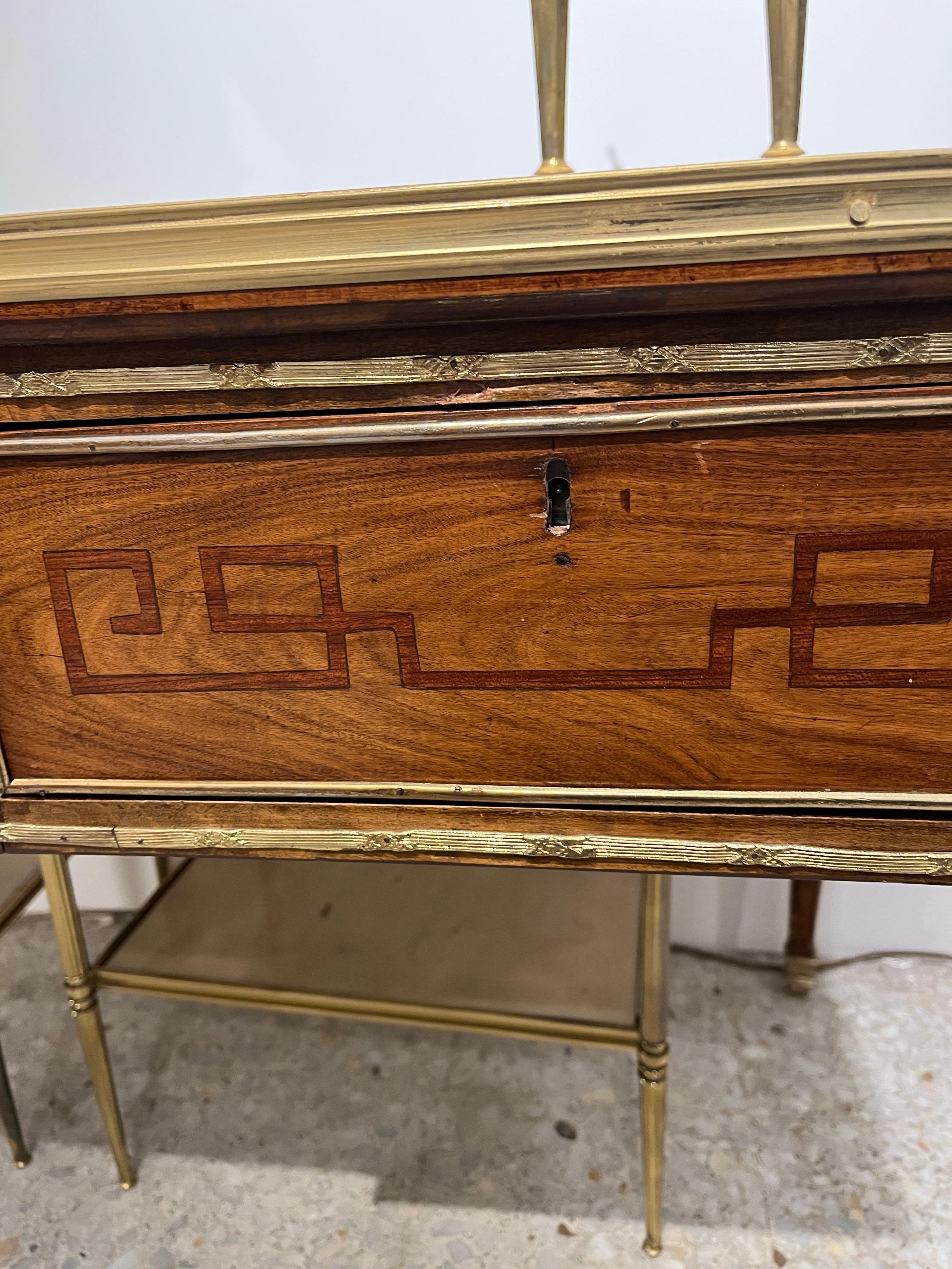 Escritorio Francés Estilo Luis XVI Siglo XX  Mesa Sueco en venta