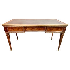 Bureau français du 20ème siècle de style Louis XVI  Tableau