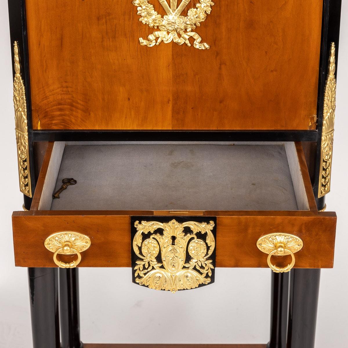 20th Century French Louis XVI Style Ormolu Cutlery Cabinet, c.1900 For Sale 12