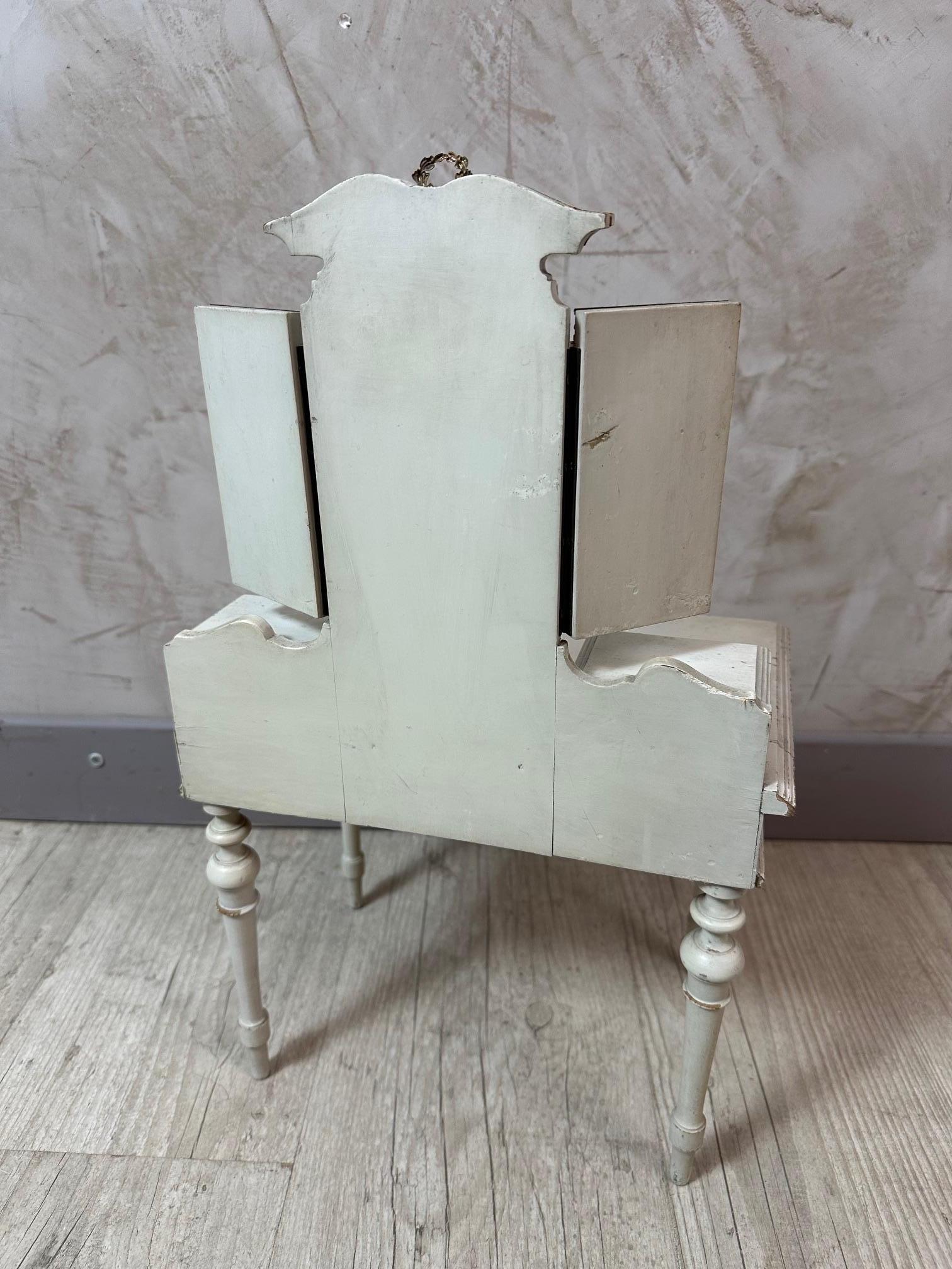 20th century French Louis XVI style Set of Wooden Doll Furniture, 1930s For Sale 5