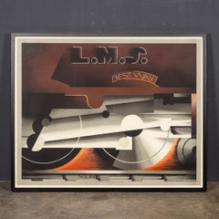 20th Century French Made Lms "Best Way" Poster By Henri Mouron Adagp, Paris