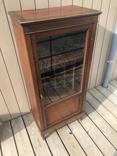 20th Century French Mahogany Empire Style Vitrine, 1920s