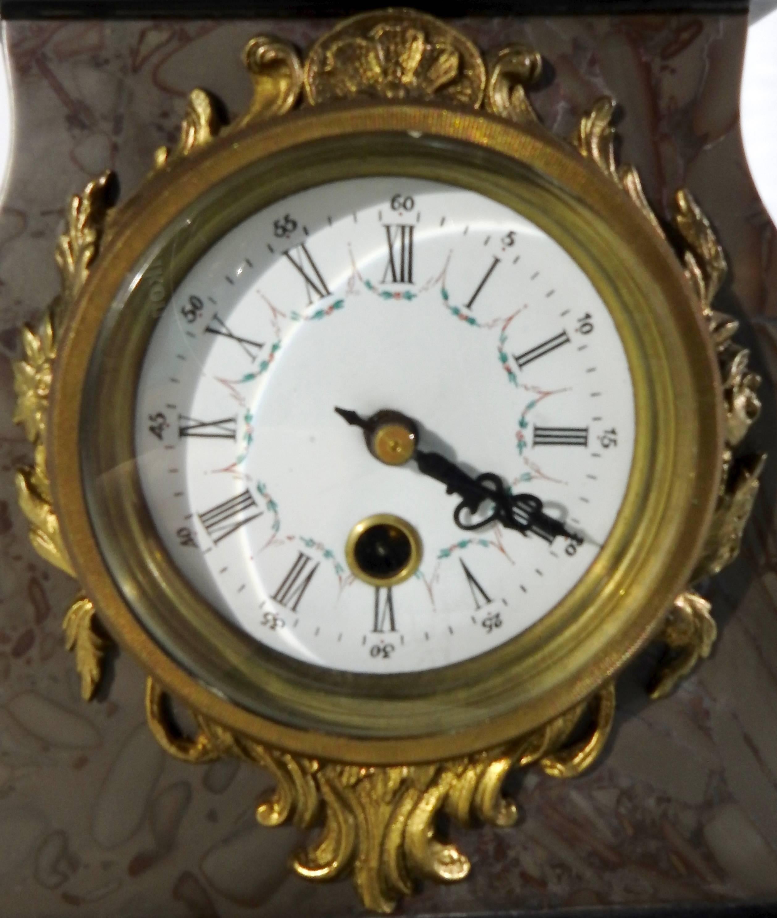 french marble clocks