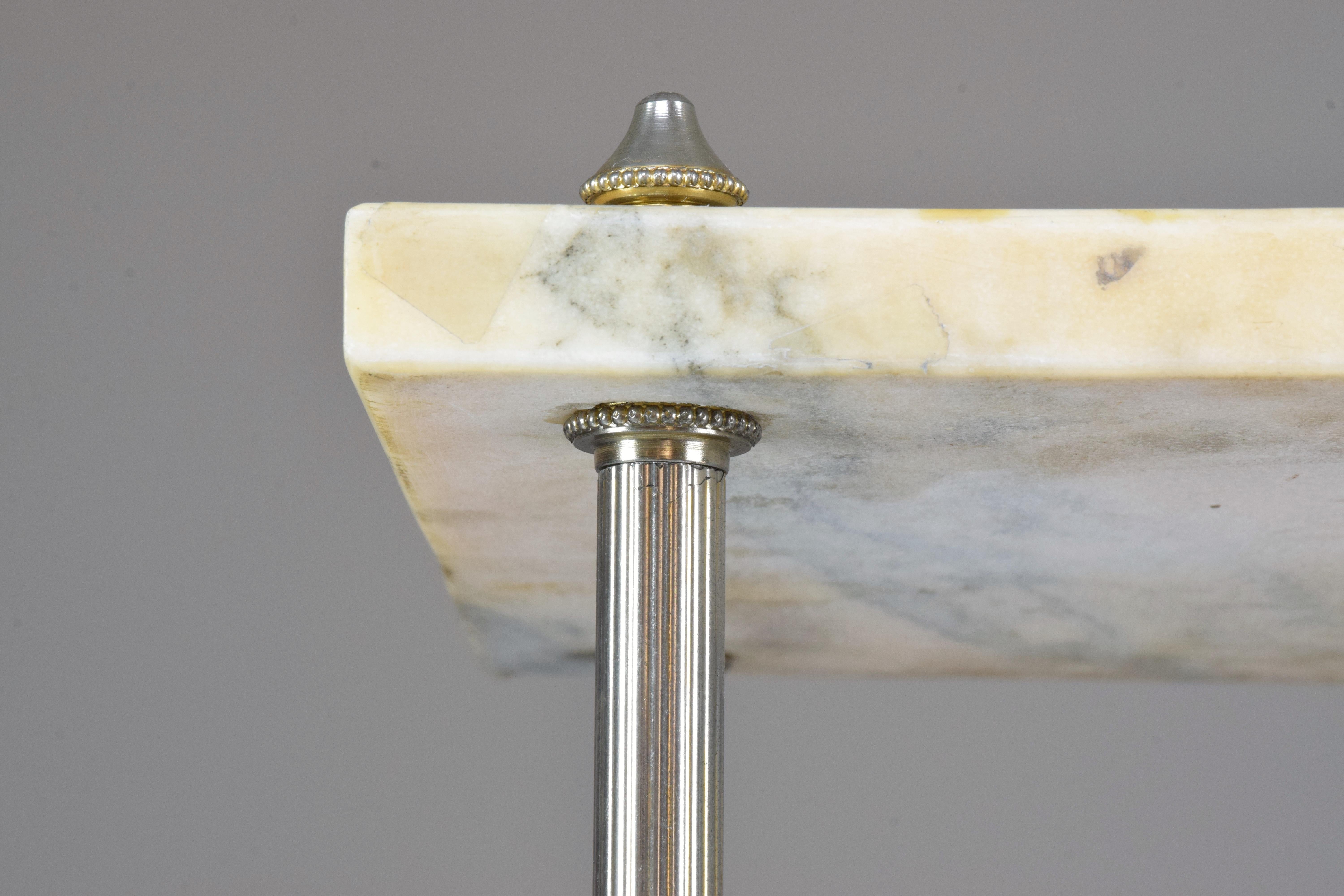 20th Century French Marble Console Table, 1970s 11