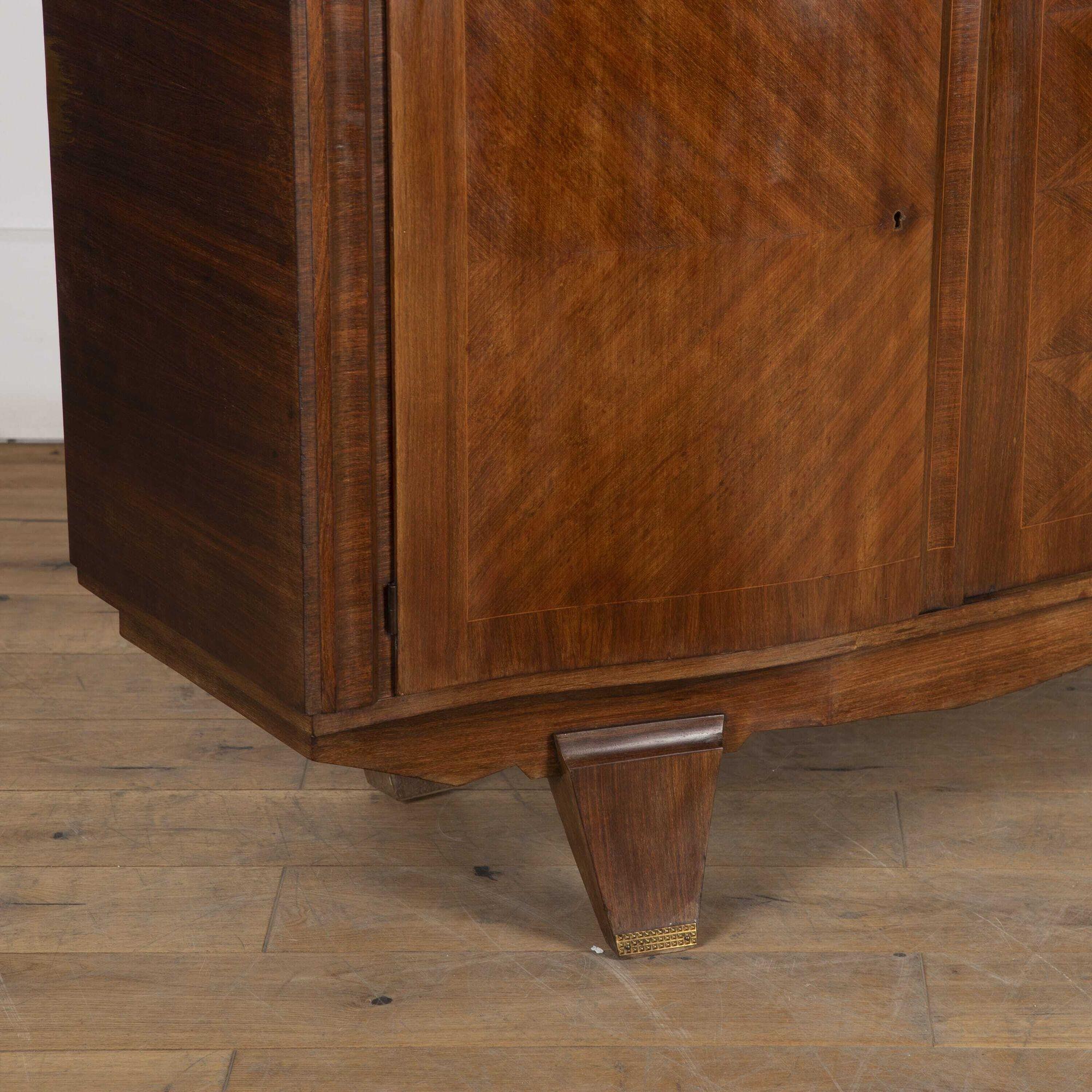 Mid-Century Modern 20th Century French Marquetry Sideboard For Sale