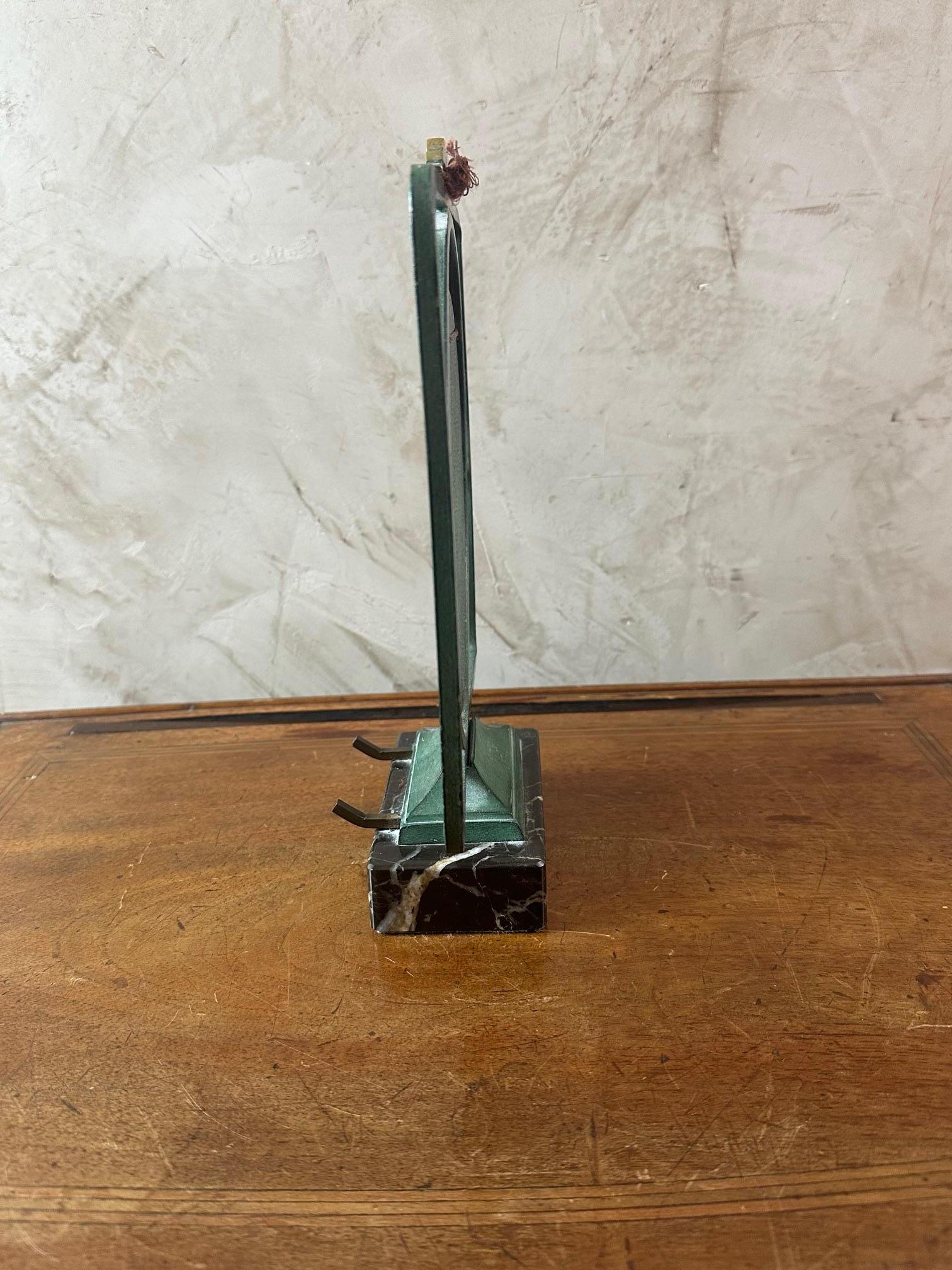 20th century French Max le Verrier Bronze Table Gong, 1930s 5