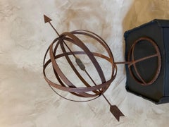 20th Century French Metal Armillary Sphere