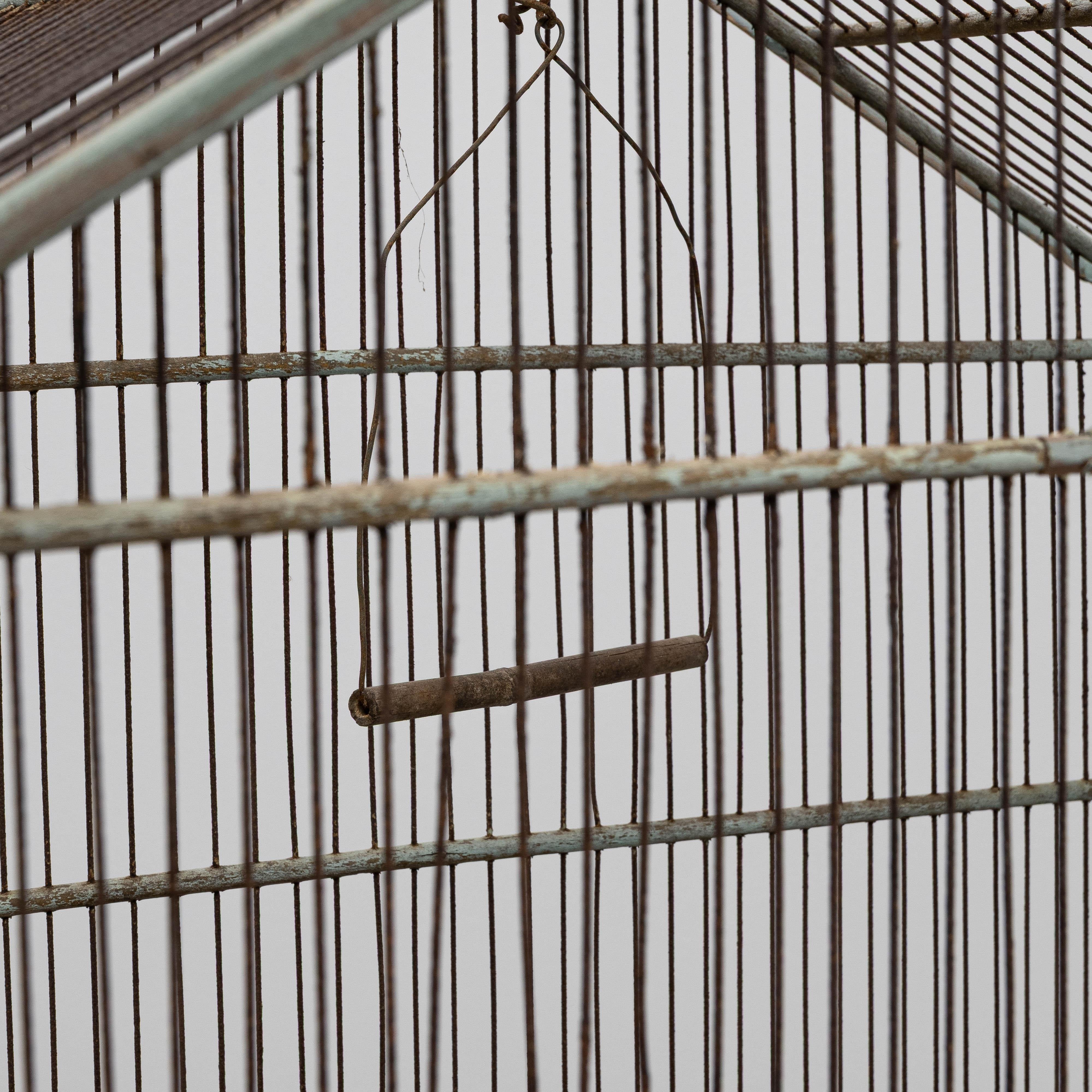 Gabbia per uccelli francese del XX secolo in vendita 5