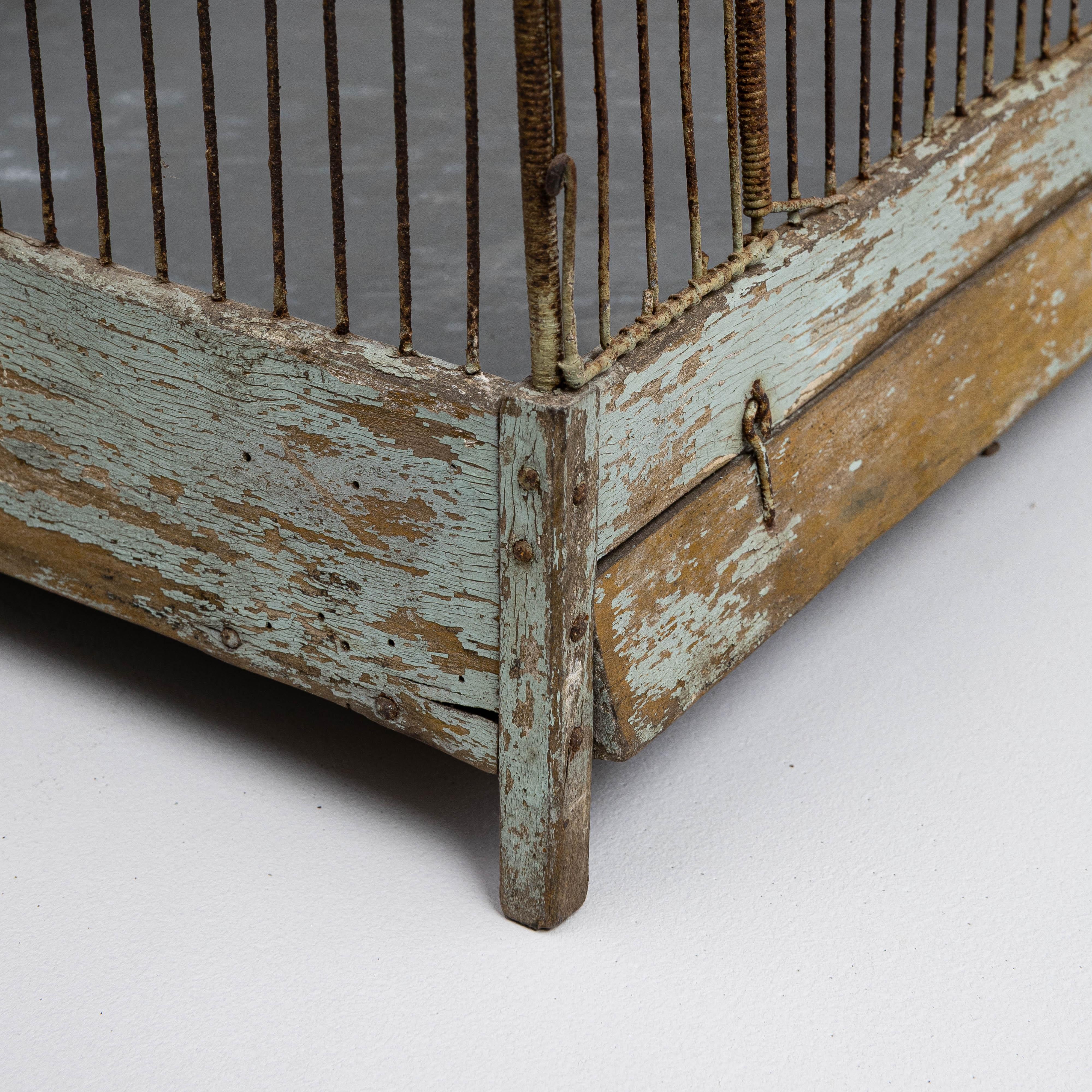 Gabbia per uccelli francese del XX secolo in vendita 7