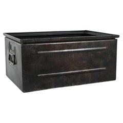 Used 20th Century French Metal Box